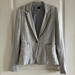 Bershka Heather Gray Blazer